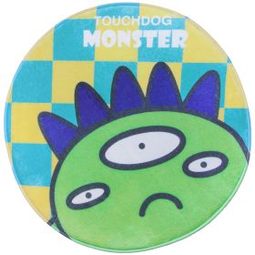 Touchdog Cartoon Alien Monster Rounded Dog Mat