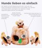 Hound Hide A Squirrel Plush Dog Toy Puzzle, Medium