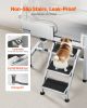 VEVOR 34 Inch Stainless Steel Dog Washing Station, Pet Grooming Tub with Hot & Cold Faucet, Showerhead, Home Wash Sink, Fits Small Dogs