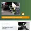 Foldable Dog Ramp for Cars, SUVs, Trucks, Portable Pet Dog Stairs for Large Dogs with Non-Slip Surface & Reinforced Design, Lightweight Yet Sturdy Sup