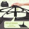 Pop Up Dog Tent for Extra Large and Large Dogs with Carry Bag, for Beach, Backyard, Home, Dark Gray