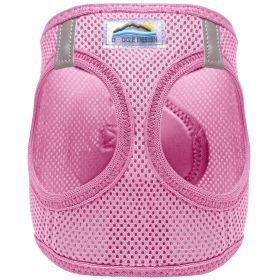 American River Solid Ultra Choke Free Dog Harness (Color: Candy Pink, size: large)