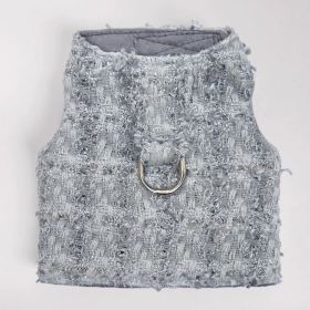 Annabella Dog Harness (Color: Platinum, size: MD)