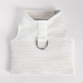 Zha Zha Dog Harness (Color: Ivory, size: MD)